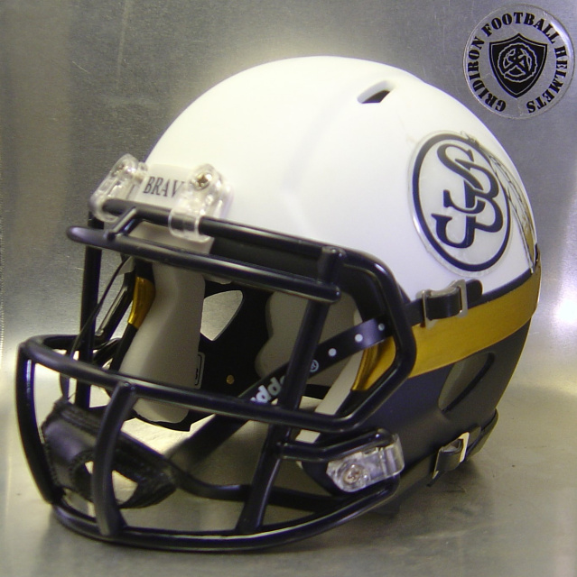 St. John Bosco Braves HS 2013 (CA) White gold Navy